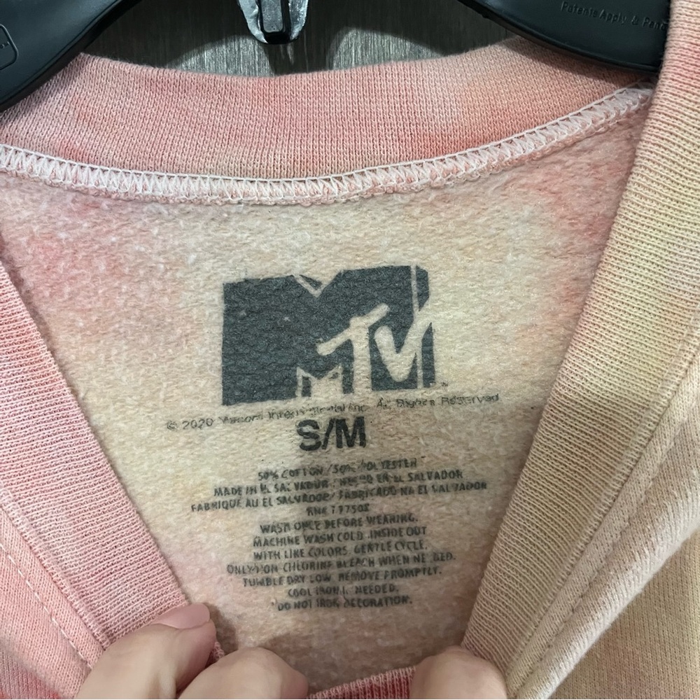 MTV brand size small vintage look sweatshirt
